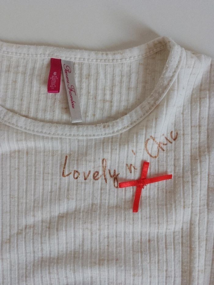 T-shirt fille 6 ans Orchestra - photo numéro 3