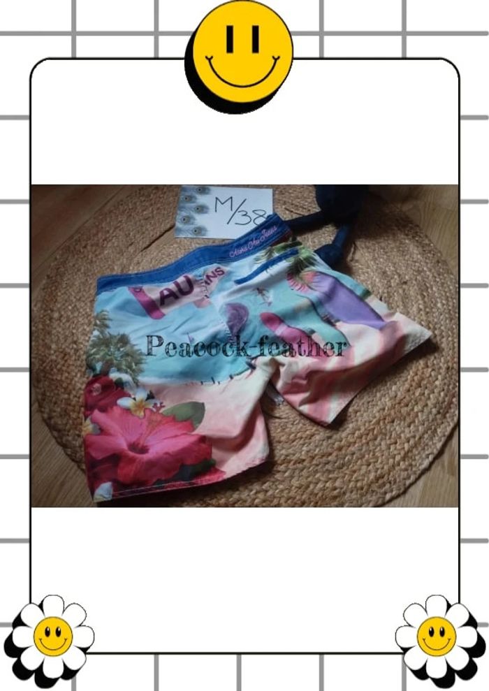 Short de plage homme M austar jeans - photo numéro 8
