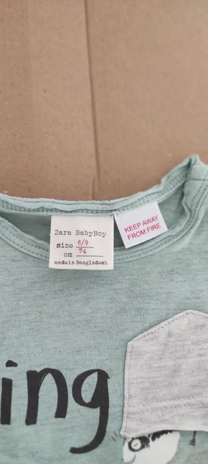 T shirt 6/9 mois - photo numéro 2