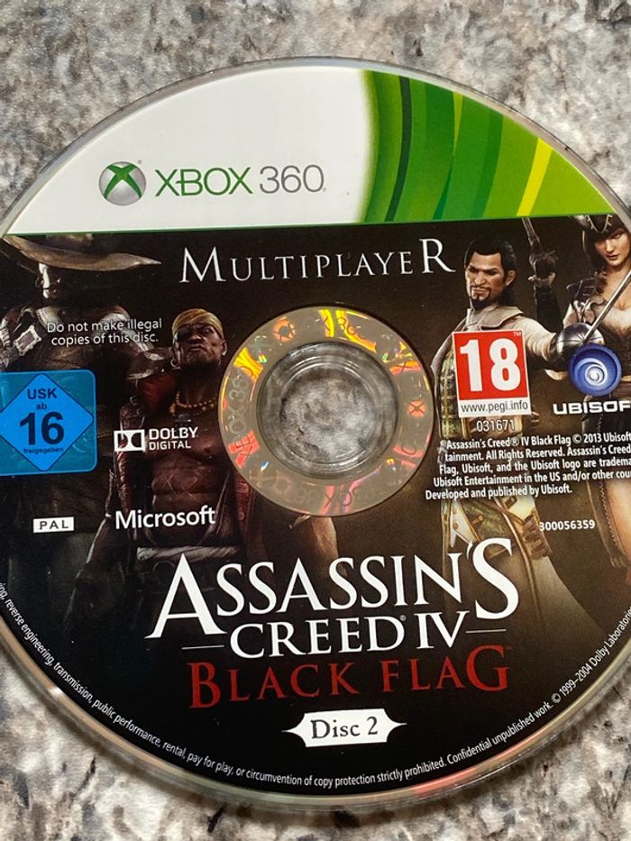assassin’s creed IV black flag Xbox 360