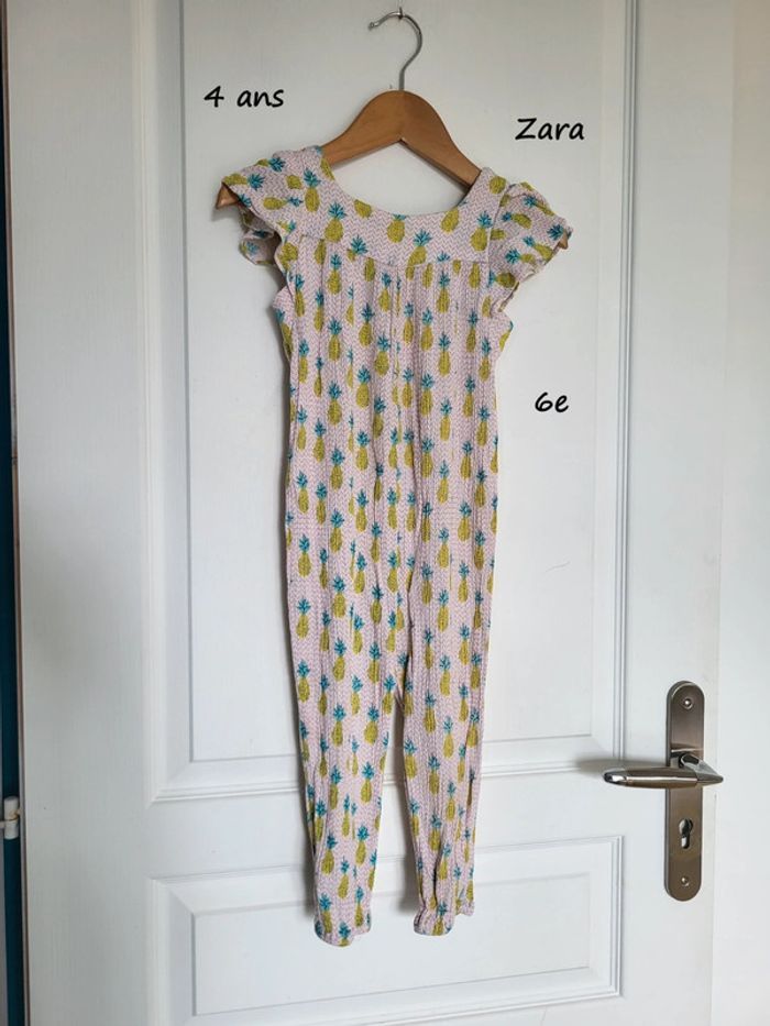 Combinaison été zara 4 ans