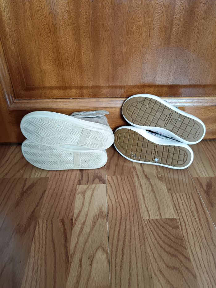 Lot 29 Vertbaudet boots cuir et baskets - photo numéro 7