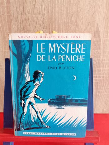 Le mystère de la péniche, n° 337, 1970, bibliothèque rose