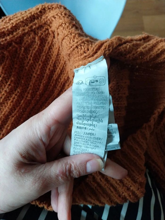 Superbe pull cotelé Taille 46 48 - photo numéro 5