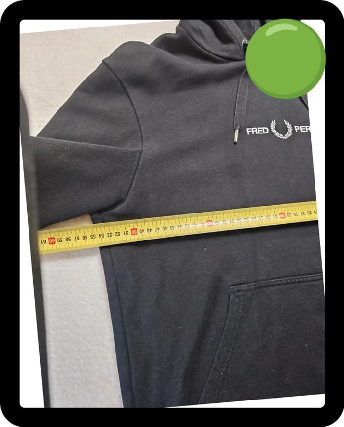 Sweat capuche Fred Perry taille M - photo numéro 5