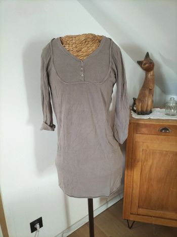 Robe manches 3/4