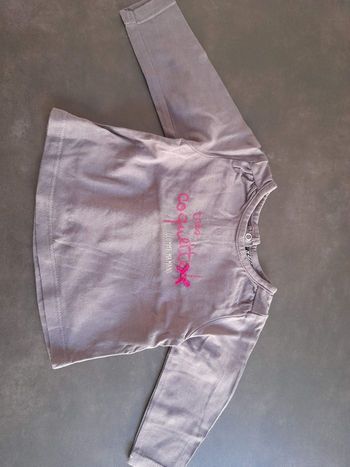 T-shirt manches longues 3 mois