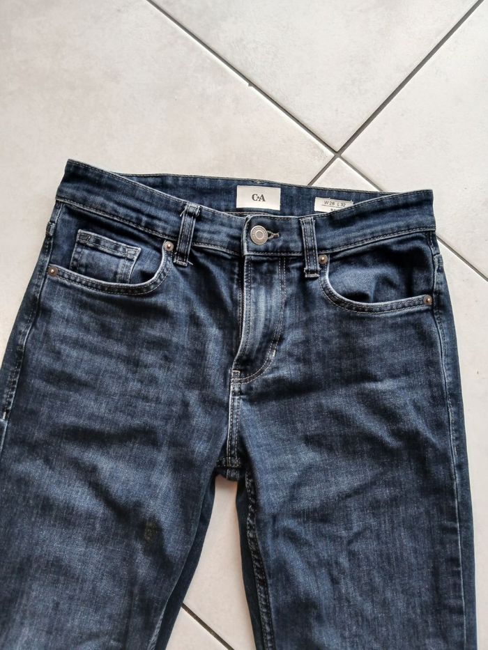 Pantalon jeans slim W28 32L - photo numéro 2