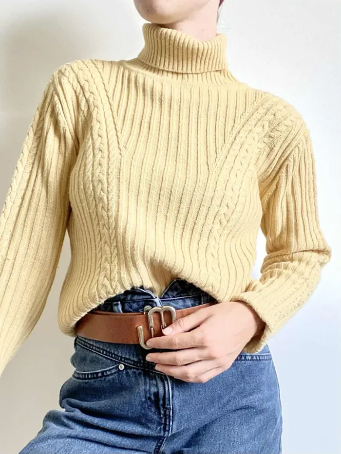 Pull Col Roulé Alain Manoukian