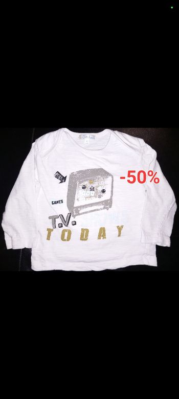 Tee-shirt manches longues 18 mois