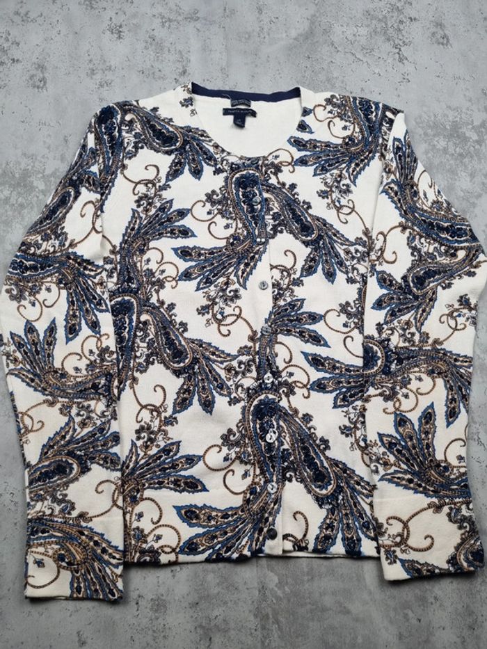 Gilet léger imprimé paisley Tommy Hilfiger – Taille L/40 Femmes - photo numéro 3