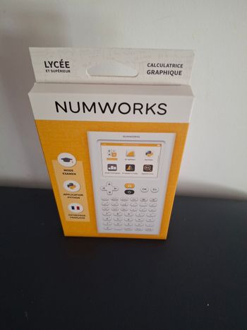 Calculatrice Numworks graphique