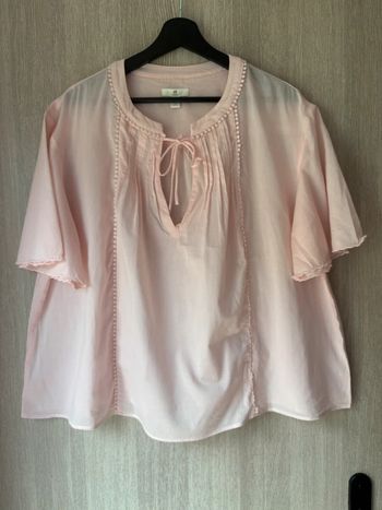 Sublime blouse loose rose pale - H&M - L