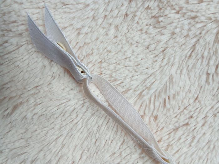 Porte jarretelles blanc dentelle - photo numéro 6