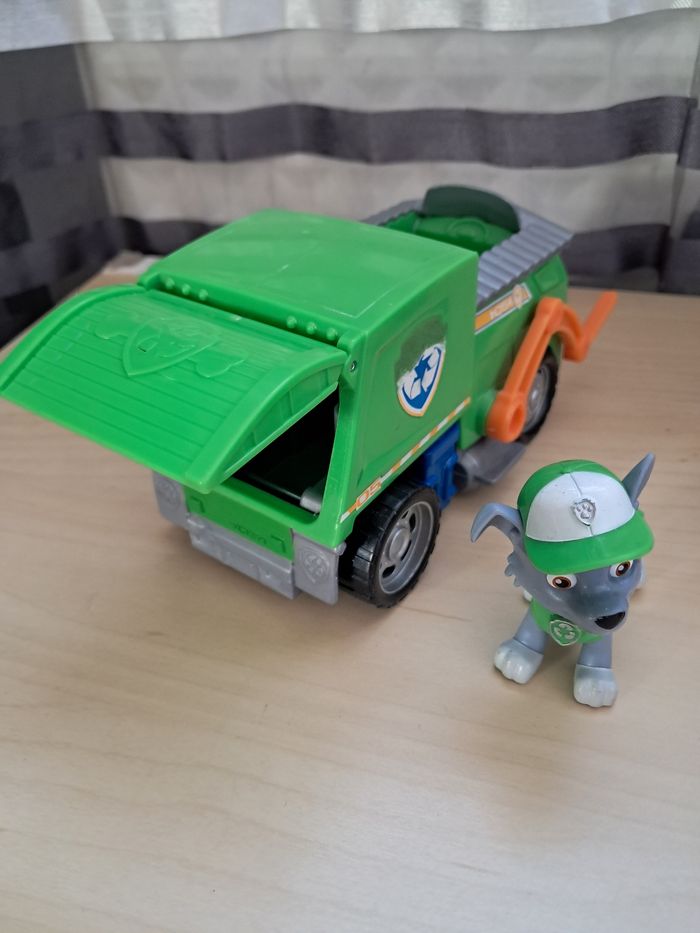 Lot de 2 personnages pat patrouille et leurs véhicules - photo numéro 5