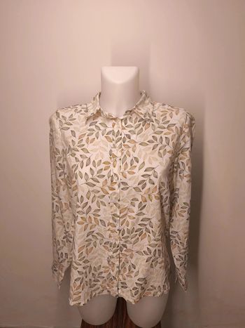 Chemise United Colors of Benetton Femme Taille S Blanc motifs