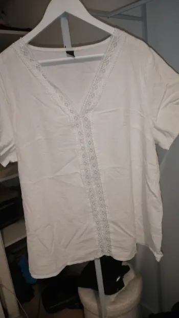 Blouse blanche 46