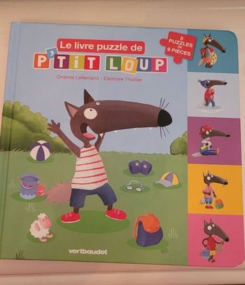 Livre puzzle Petit Loup