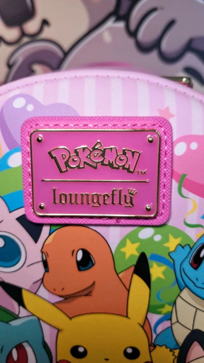 Pokémon - Friends Party - Mini Sac à Dos LoungeFly - photo numéro 2