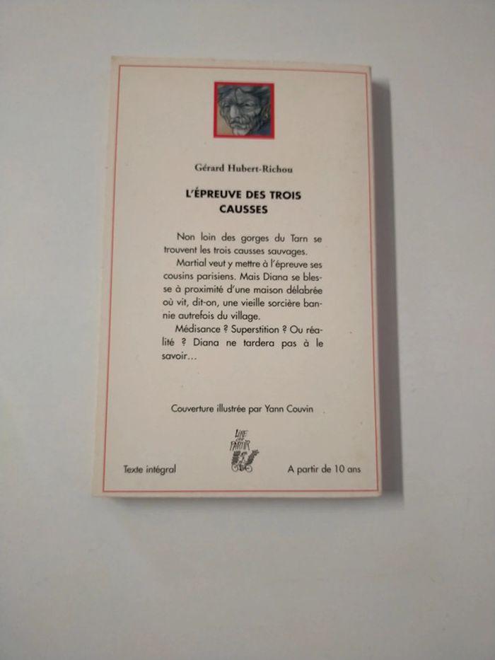 Livre l'épreuve des trois causses - photo numéro 2