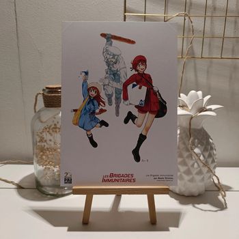 Ex-libris manga les brigades immunitaires 20 ans Pika