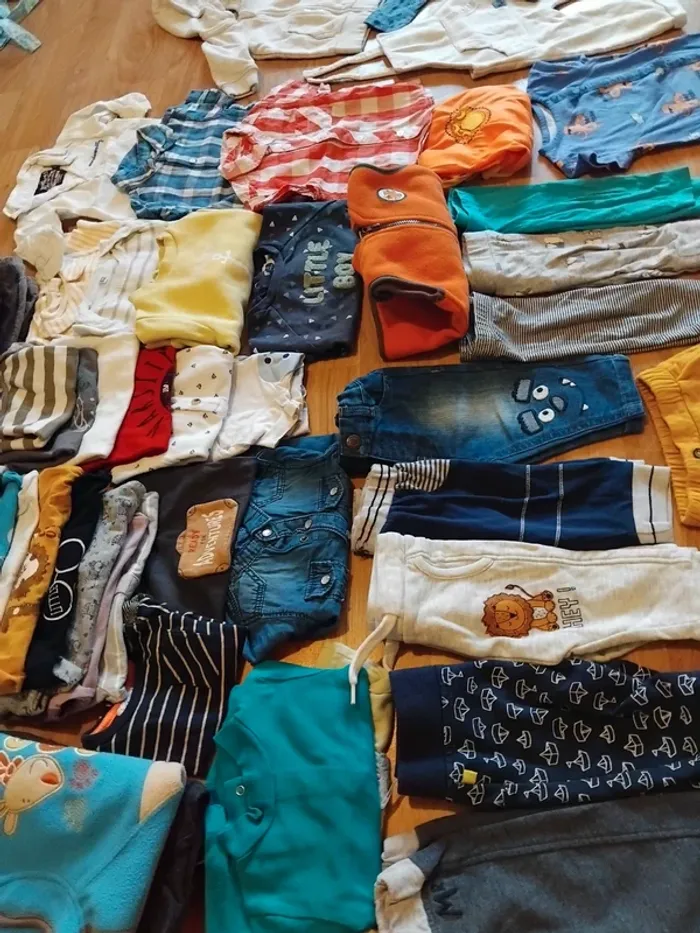 Gros lot vêtements 3 mois garçon +60 articles - photo numéro 4