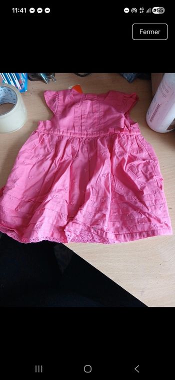 Robe bebe fille 