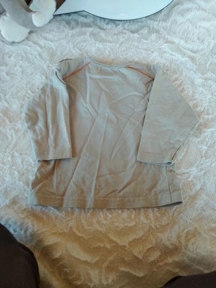 Tee shirt chemise manches longues Garçon 18 mois Snoopy détective - photo numéro 9