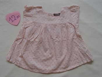 blouse 12 mois