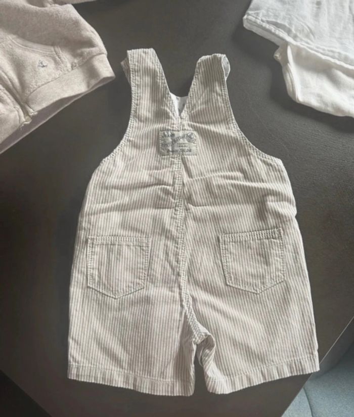 Ensemble body salopette garçon Petit Bateau 6 mois - photo numéro 10