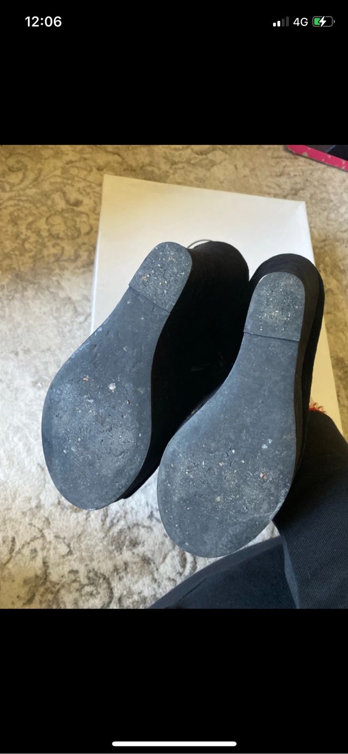 Sandales compensées noires Steve Madden - photo numéro 5