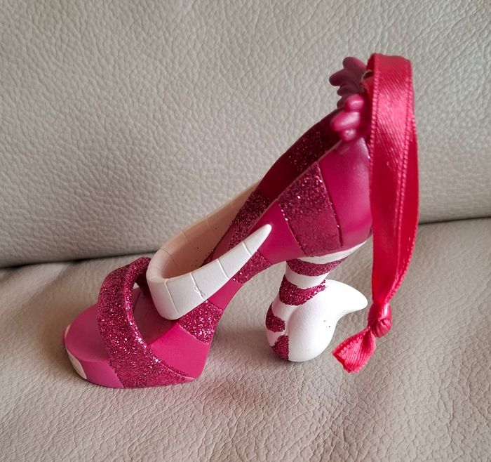 Mini chaussure mini shoes ornement cheshire disney - photo numéro 3
