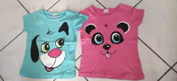 2 tee shirts 10-18 mois
