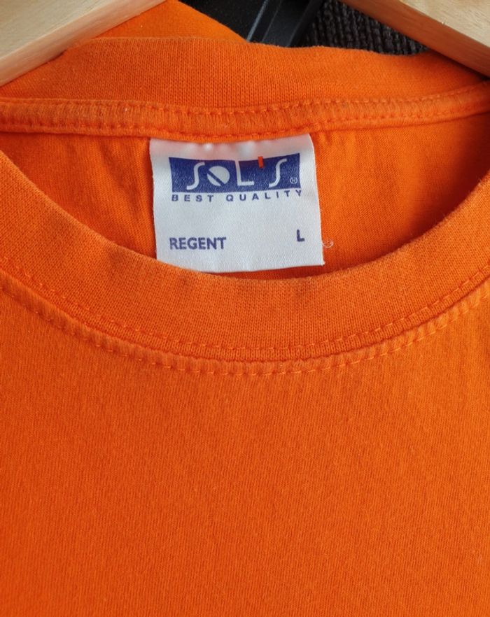 T shirt homme orange équi-thème orange - photo numéro 3