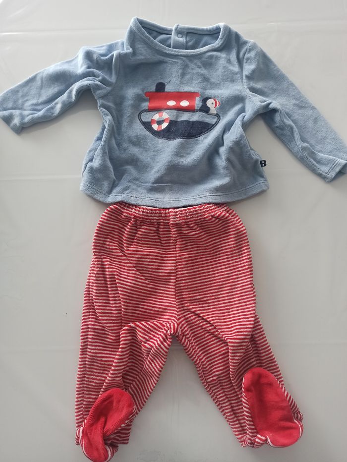 Lot de 2 pyjama 12 mois - photo numéro 4