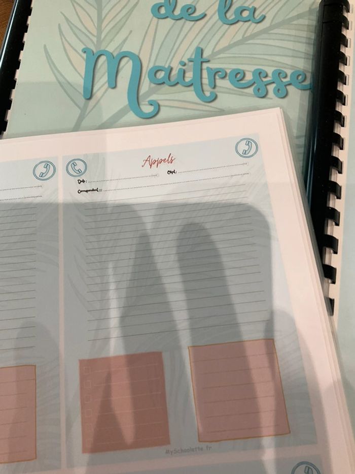 Cahier de la maîtresse édition 2025 2026 160 pages - photo numéro 10