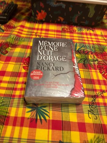 Livre mémoire d’une nuit d’orage - Nancy pickard