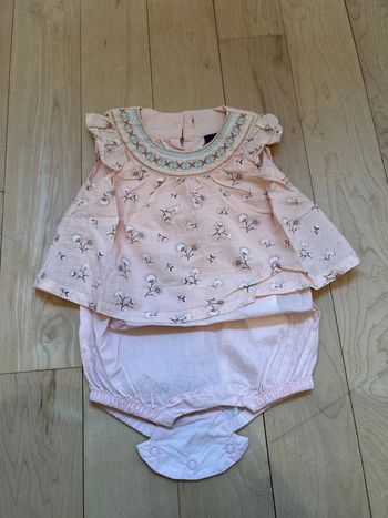 Barboteuse chemise Sergent Major 3 mois