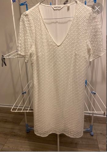 Robe courte dentelle