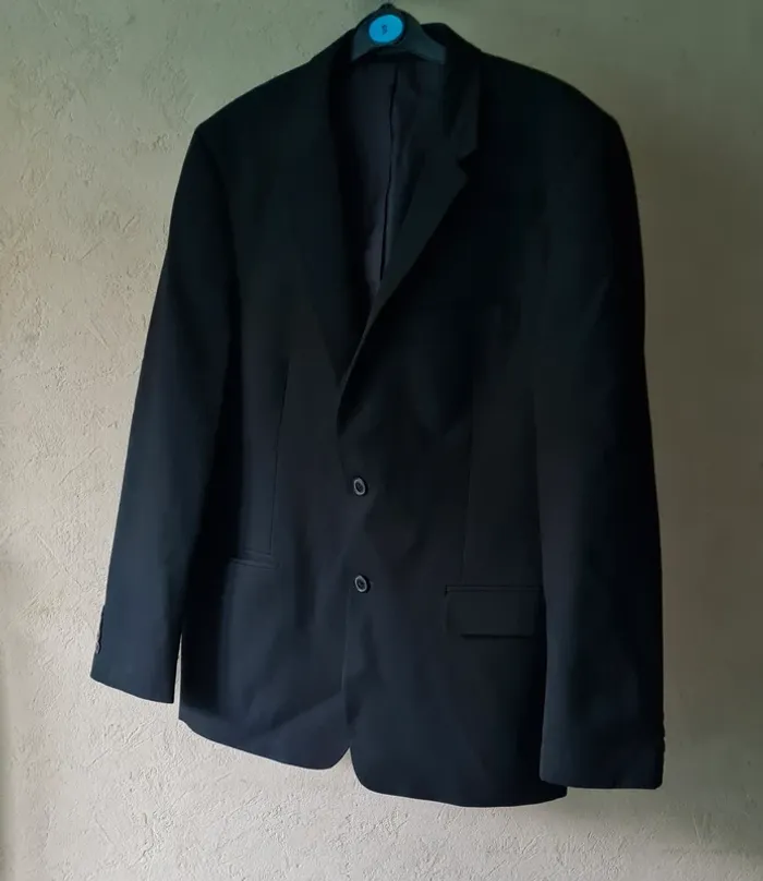veste costume tailleur noire Canda C&A homme taille 50 - photo numéro 2