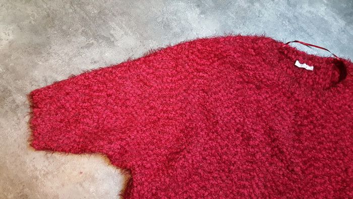 Pull tout doux bordeaux 💓 - photo numéro 3