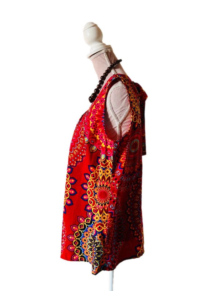 🧡🌞Top boho hippie Coline made in India ethnic chic mandala vibes top🌞🧡 - photo numéro 7