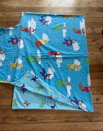 Housse de couette teletubbies pour lit enfant une personne