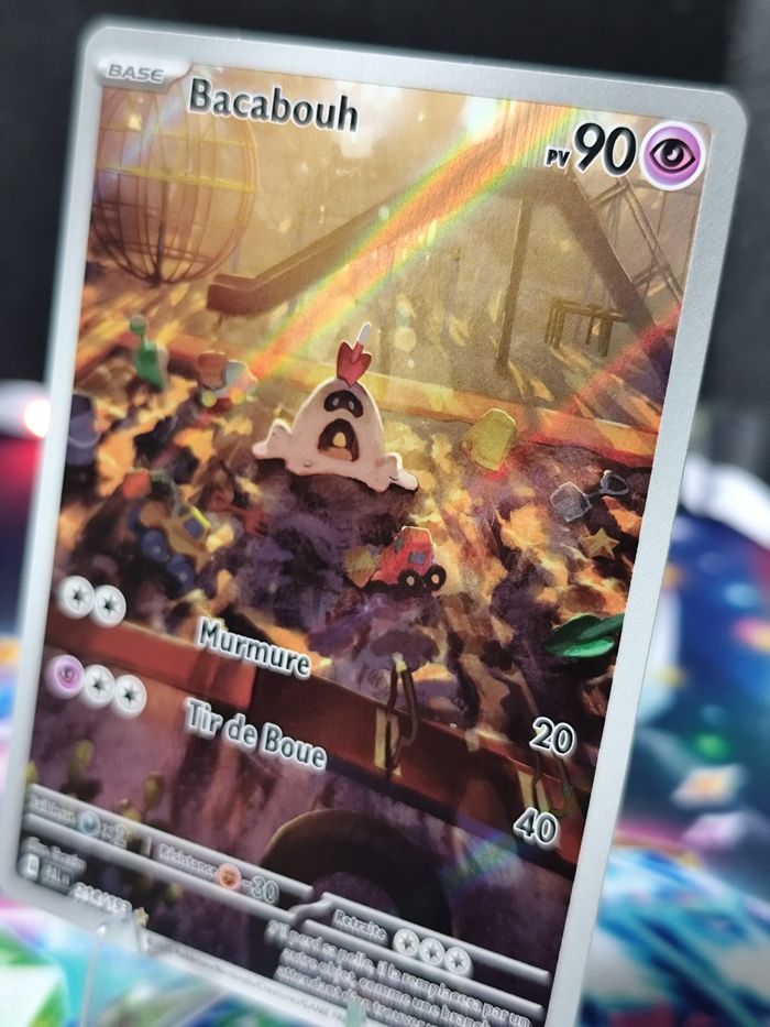 Carte pokémon neuve 🇨🇵 Bacabouh 214/193 Évolution à Paldéa - photo numéro 3