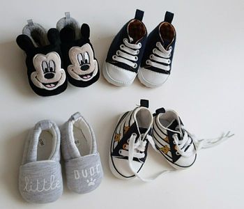 Lot chaussons/chaussures 0-3 mois