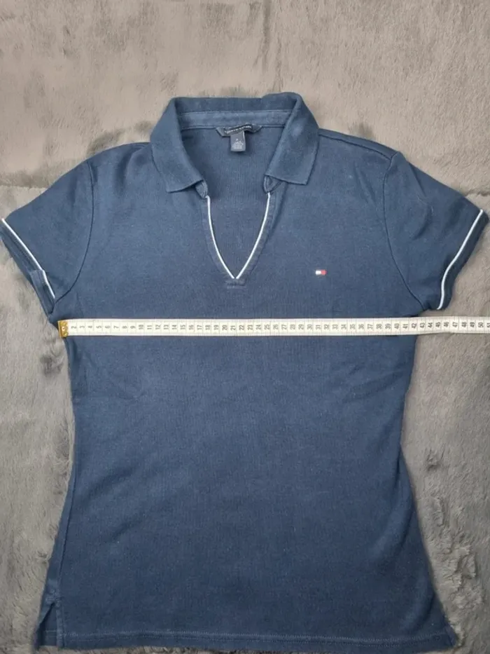 Polo col V manches courtes Tommy Hilfiger, M Femmes - photo numéro 11