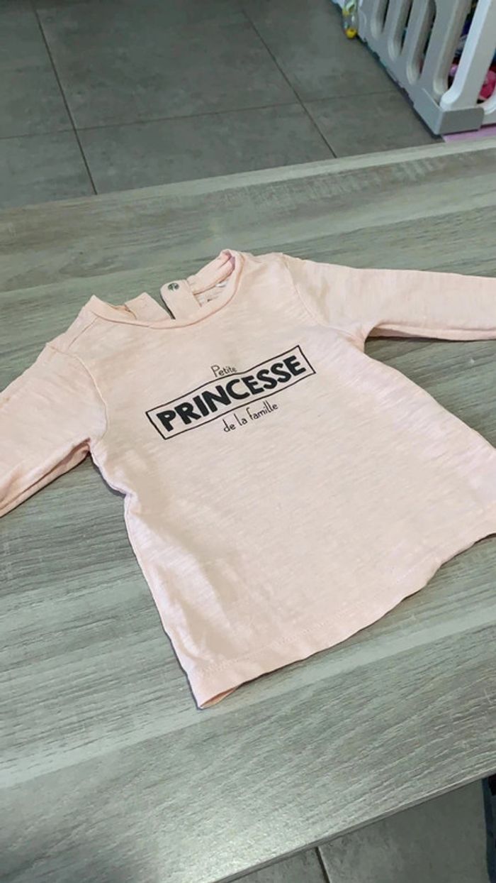 T-shirt manches longues orchestra 9 mois