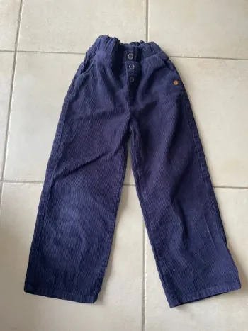 Pantalon velours côtelé