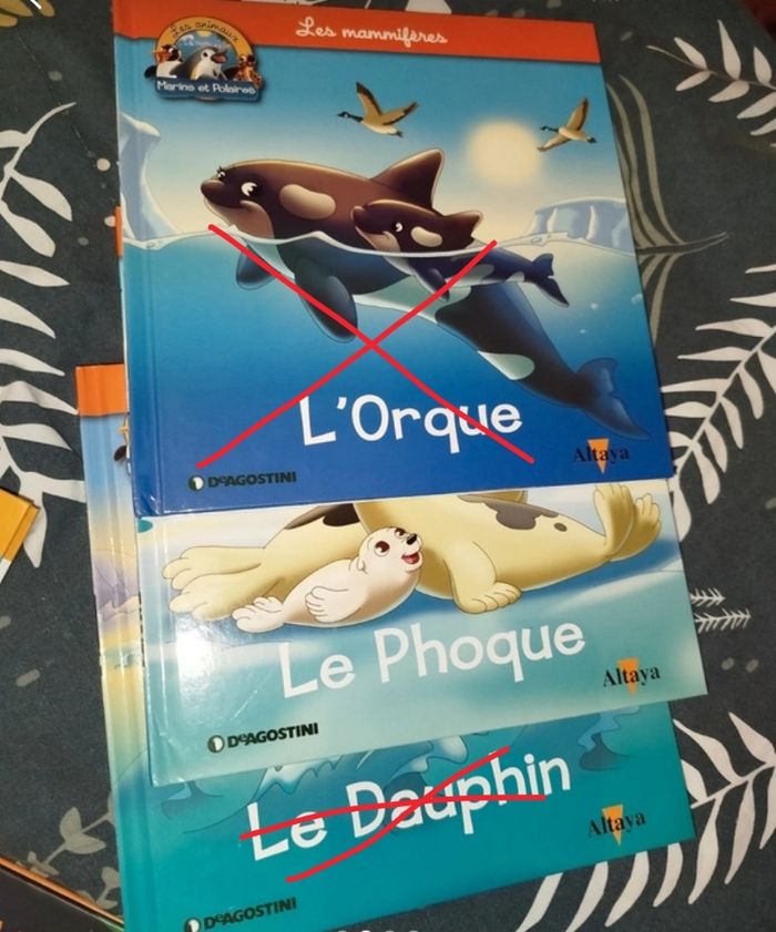 Lot 9 livres animaux - photo numéro 5