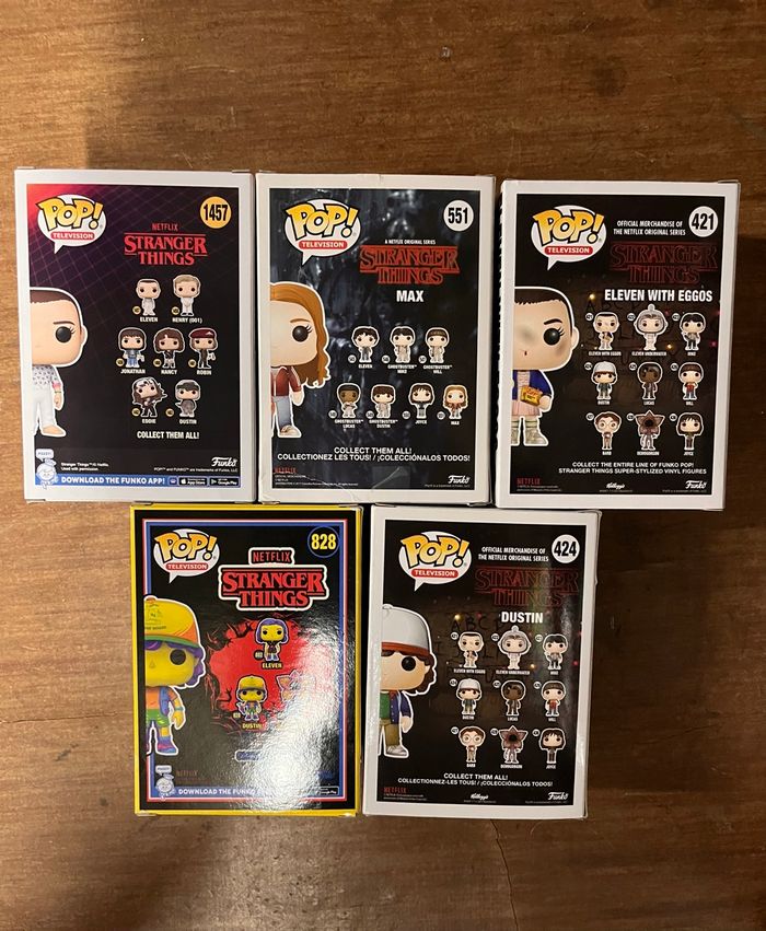 Funko pop stranger things lot - photo numéro 2